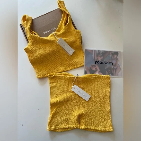 YouSwim Verve two piece shorts bikini set - Picture 2 of 6